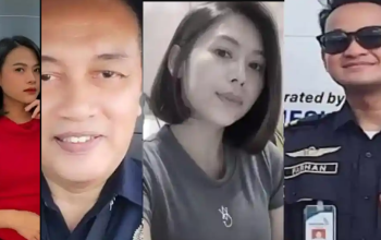 Kolase pilot dan pramugari korban pesawat ATR 42-500 Indonesia Air Transport yang jatuh di Maros dalam proses pencarian tim SAR gabungan.