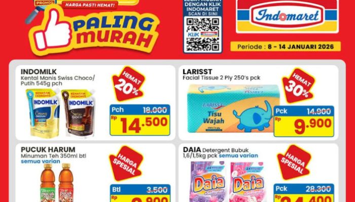 Promo Murah Meriah Indomaret Januari 2026: Diskon Daia dan Lifebuoy Spesial