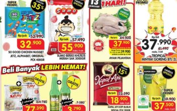 Promo Super Meriah Superindo Weekday 12-15 Januari 2026: Minyak dan Nugget Rp 37.000-an