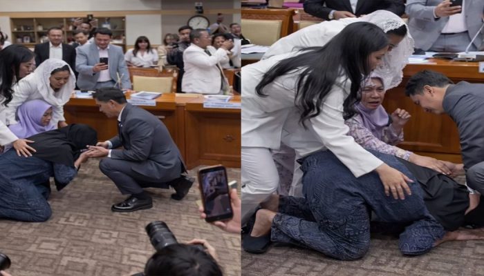 Hotman Paris Dampingi ABK Divonis Mati Kasus 2 Ton Sabu Rp4 Triliun, Ibu Bersimpuh di DPR Minta Keadilan