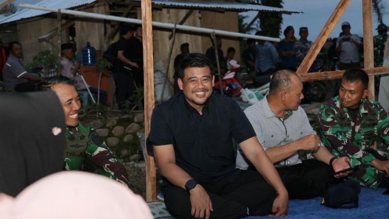 Bobby Nasution tinjau banjir bandang Tapteng