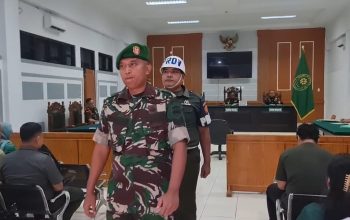Prajurit TNI divonis seumur hidup