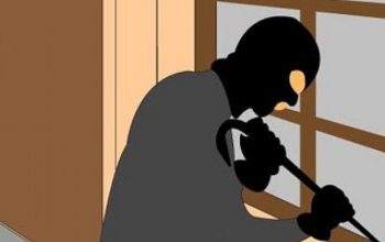 pembobol kantor lurah ditangkap