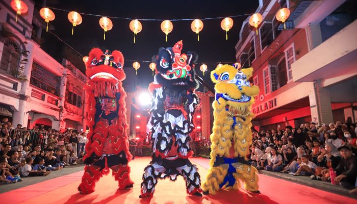 Imlek 2577 di Kesawan Medan, Rico Waas: Kota Ini Miniatur Indonesia