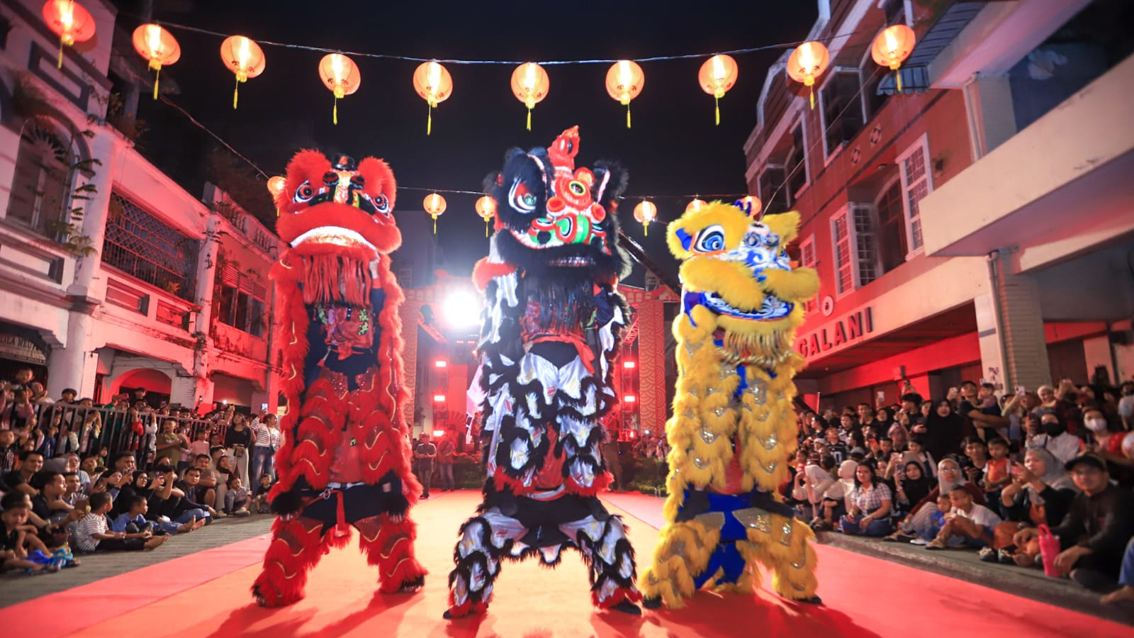 Imlek 2577 di Kesawan Medan