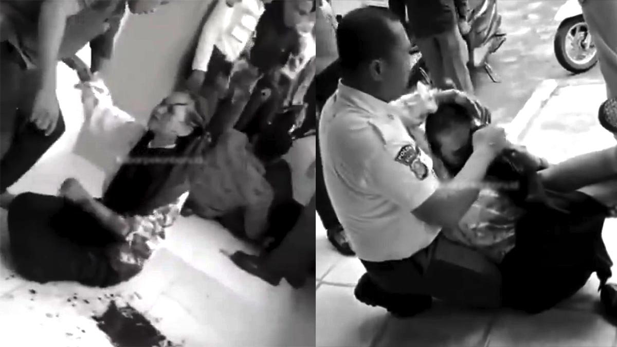 Mahasiswi UIN Suska dibacok