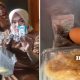 Menu MBG Ramadan hari pertama sekolah tahun 2026 yang viral di media sosial, menampilkan isi paket Makan Bergizi Gratis berupa roti, telur, buah, dan kurma.