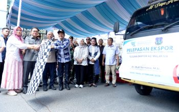 Mendag Lepas Ekspor 9 Ton Pisang Kepok Keling Senilai Rp270 Juta ke Malaysia