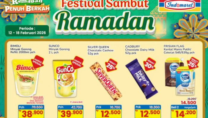 Promo Murah Meriah Indomaret Sampai Februari 2026 Sambut Ramadan dan Belanja Super Hemat