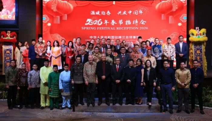 Konsulat Jenderal Tiongkok di Medan Gelar Spring Festival Reception 2026