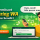 Ilustrasi nada dering WhatsApp sebut nama sendiri menggunakan Sound of Text di Android