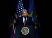 Presiden AS Donald Trump Gelombang Besar Perang dengan Iran Segera Datang