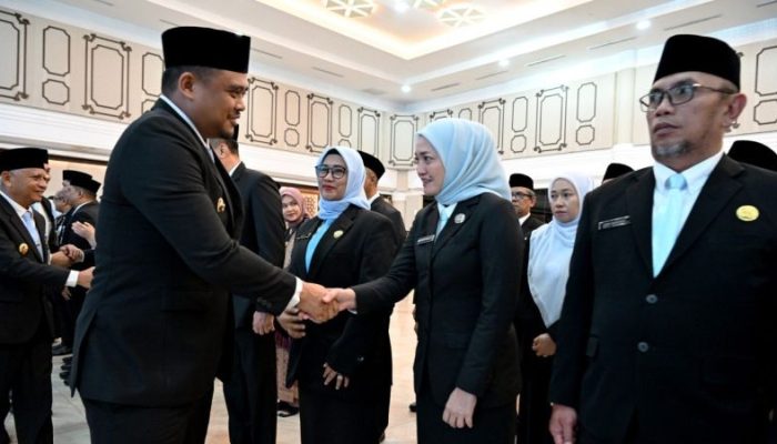 Bobby Nasution Ingatkan 308 Pejabat Baru Pemprov Sumut Jangan Lakukan Pungli