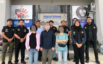 Imigrasi Belawan Deportasi Tiga WN Korea Selatan, Diduga Salahgunakan Izin Tinggal Investor