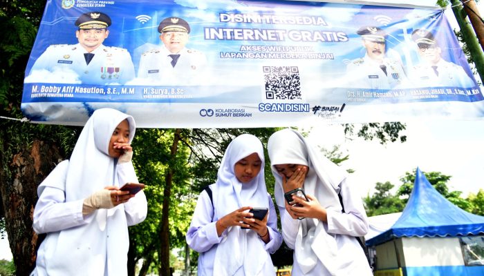 Warga Binjai Sambut Baik Program Internet Gratis Gubernur Bobby Nasution