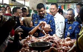 Sidak Pasar Jelang Lebaran, Gubernur Sumut Sebut Harga Cabai Merah Rp32.000/Kg