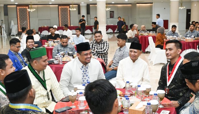 Buka Puasa Bersama Mahasiswa, Gubernur Sumut Ajak Lawan Narkoba