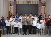 Kapolres Humbahas Beri Motivasi, Atlet Karate ASKI Siap Berlaga di Dua Kejuaraan Bergengsi