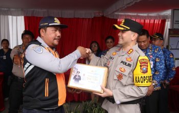 Optimalkan Pengamanan Lebaran, Kapolres Humbahas Kunjungi Pos Pam dan Pos Yan