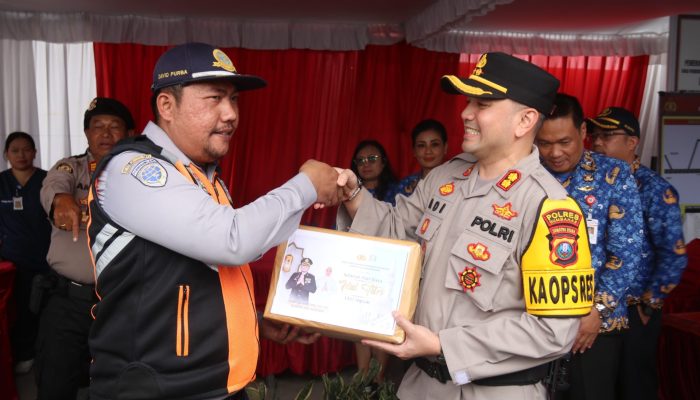 Optimalkan Pengamanan Lebaran, Kapolres Humbahas Kunjungi Pos Pam dan Pos Yan