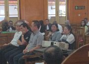 Sidang korupsi aset eks PTPN II di Pengadilan Tipikor Medan dengan empat terdakwa di kursi pesakitan.