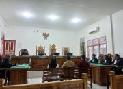 sidang tuntutan kasus korupsi dana BOS SMA 16 Medan di Pengadilan Tipikor Medan