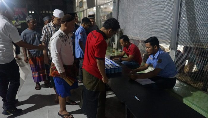 105 Warga Binaan Lapas Kelas I Medan Jalani Tes Urine, Hasilnya Negatif Narkoba