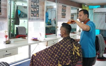 Jelang Idulfitri 1447 H, Lapas Kelas I Medan Perkuat Pelatihan Barbershop bagi Warga Binaan