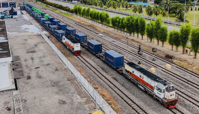 KAI Sumut Pastikan Angkutan Barang Tetap Beroperasi Saat Mudik Lebaran 2026