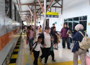 Ketepatan Waktu Hampir Sempurna, KAI Sumut Layani 105 Ribu Penumpang Saat Lebaran 2026