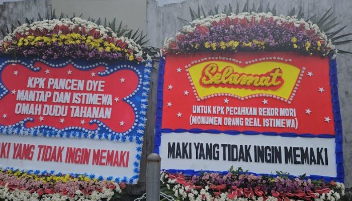 MAKI Sindir Perlakuan Istimewa Yaqut Cholil Melalui Karangan Bunga, KPK Respons Begini