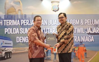 Pertamina Patra Niaga dan Polda Sumatera Utara Teken Kontrak BBM Non Subsidi 2026