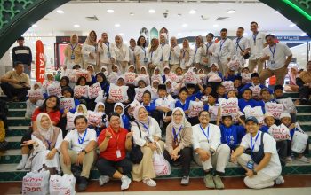 Pertamina Patra Niaga Regional Sumbagut Berbagi Semangat Lebaran Melalui Program SEBARAN 5.0