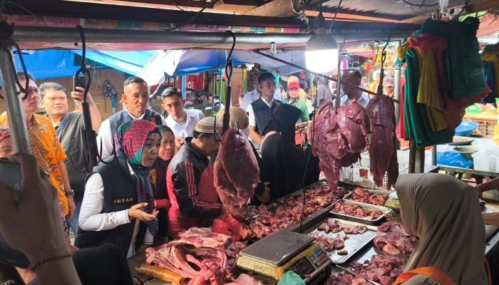 Pantau Harga hingga Lebaran, Satgas Pangan Polda Sumut Sidak Sejumlah Pasar di Medan