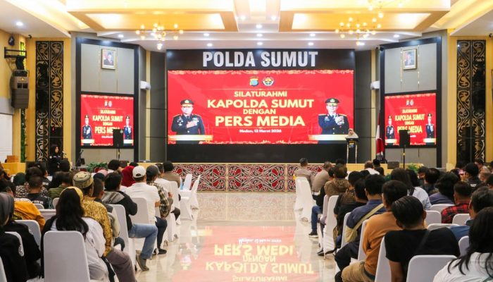 Silaturahmi Kapolda Sumut dengan Media, Pererat Sinergi Sambut Idul Fitri 1447