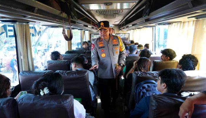 Polda Sumut Berangkatkan 192 Pemudik dalam Program Mudik Gratis Presisi 2026