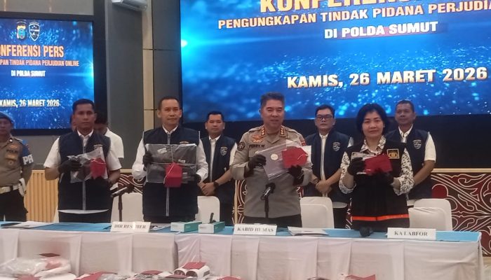 Polda Sumut Ungkap Judi Online Alumni Kamboja