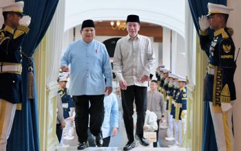 Prabowo Jokowi halalbihalal