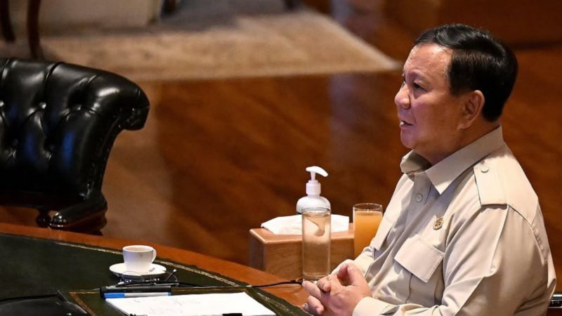 rapat Prabowo kebijakan ekonomi energi