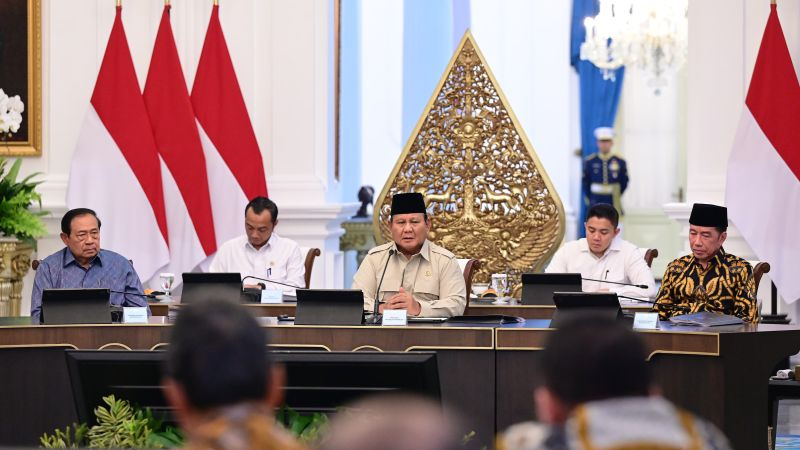 Prabowo Silaturahmi Kebangsaan Istana Merdeka