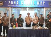 Rutan Kelas I Medan Gencarkan Razia Jelang Lebaran 2026, Targetkan Zero Halinar