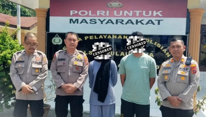 Polres Asahan Amankan Sepasang Kekasih yang Buang Bayinya