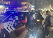 Sat Lantas Polres Humbahas Gerak Cepat Bubarkan Kerumunan Remaja Diduga Balap Liar