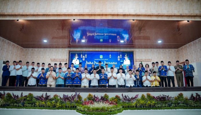 Kebersamaan Kuatkan Pengabdian, Pemko Medan Gelar Buka Puasa Bersama di Penghujung Ramadan