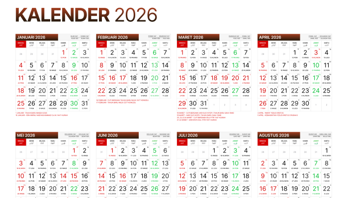 Hore! Bulan Mei 2026 Dipenuhi Tanggal Merah dan Rangkaian Long Weekend Dimulai 1 Mei