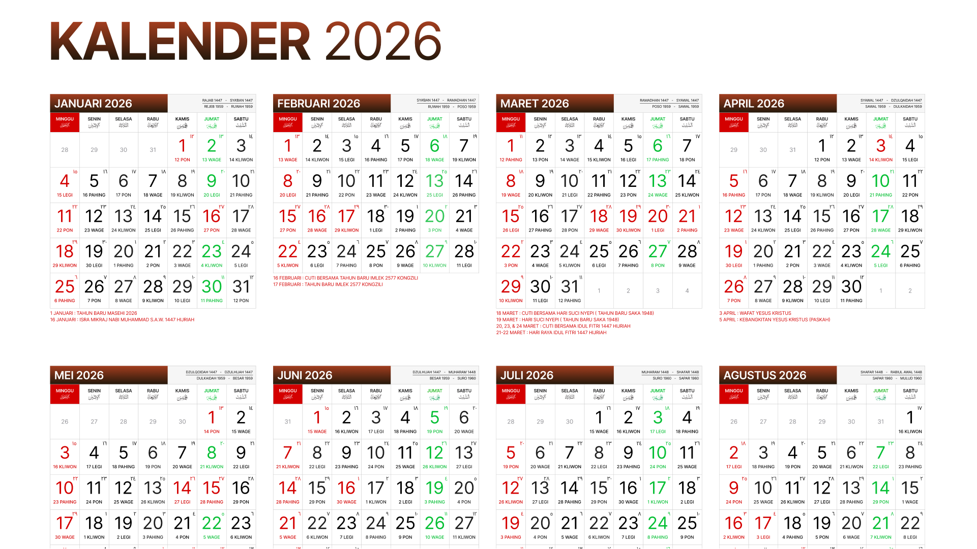 Bulan Mei 2026