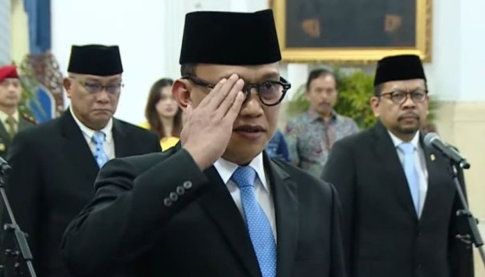 Prabowo Lantik Abdul Kadir Karding sebagai Kepala Badan Karantina RI, Ini Profil dan Daftar Pejabat yang Hadir