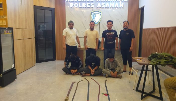 Polres Asahan Berhasil Ungkap Kasus Percobaan Pemerasan dan Curas di Kota Kisaran