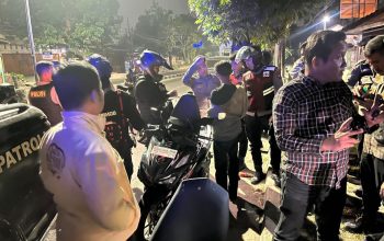 Patroli Skala Besar Brimob Polda Sumut Sasar Titik Rawan Belawan, Ciptakan Rasa Aman Masyarakat