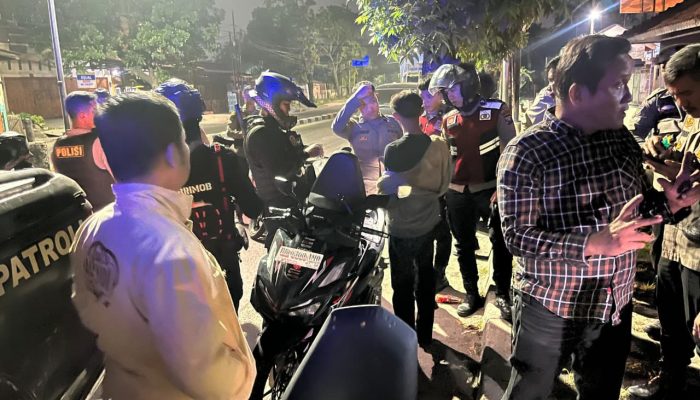 Patroli Skala Besar Brimob Polda Sumut Sasar Titik Rawan Belawan, Ciptakan Rasa Aman Masyarakat